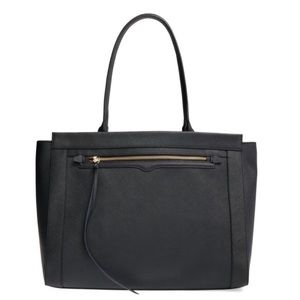 REBECCA MINKOFF Monroe Large Black Tote